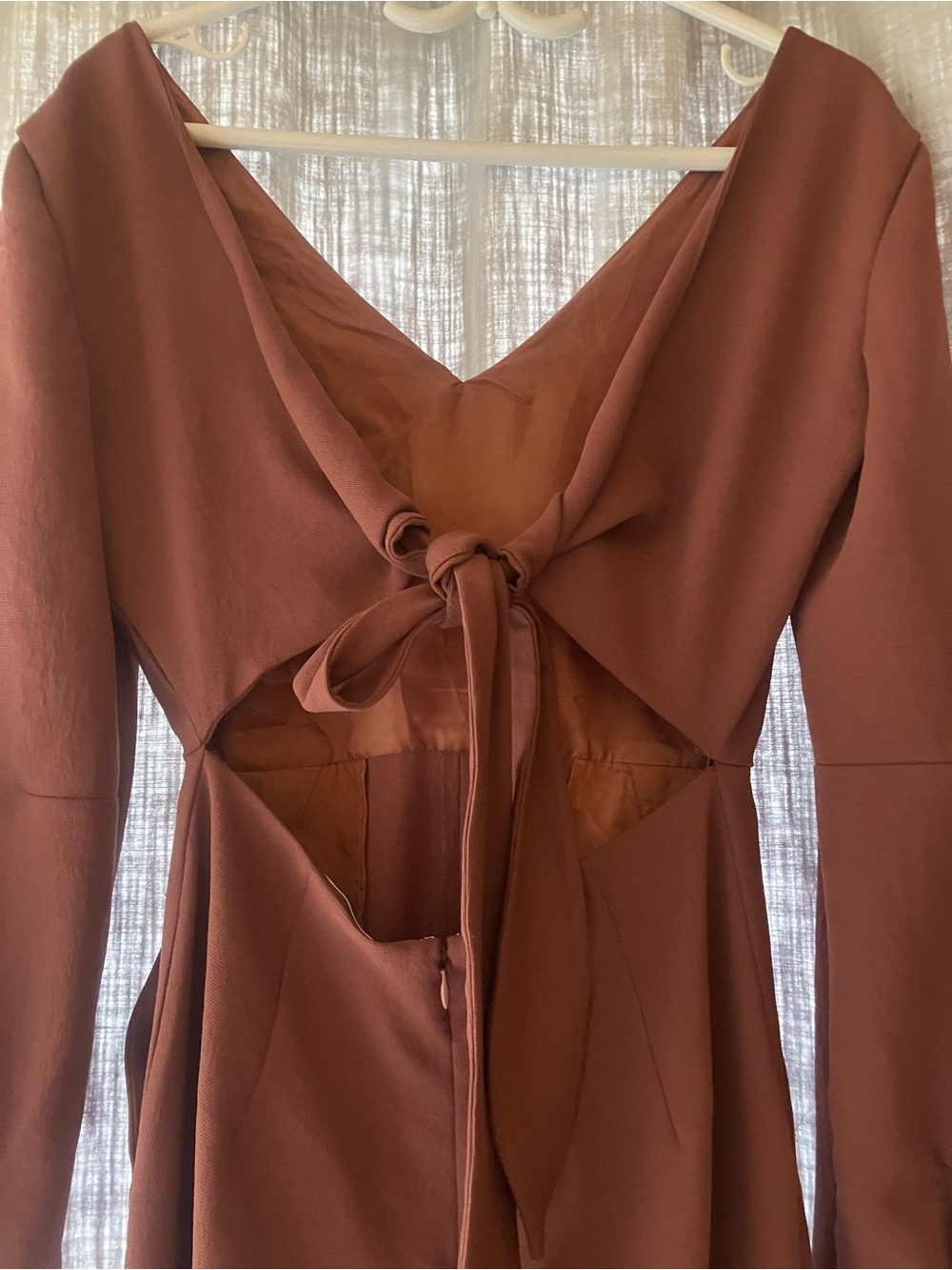 Aritzia Wilfred Ecoulement Tie Back Sleeveless Jumpsuit